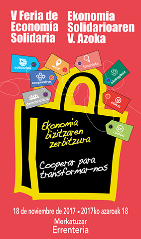 V Feria de Economía Solidaria - 18 de noviembre de 2017 - Errenteria
